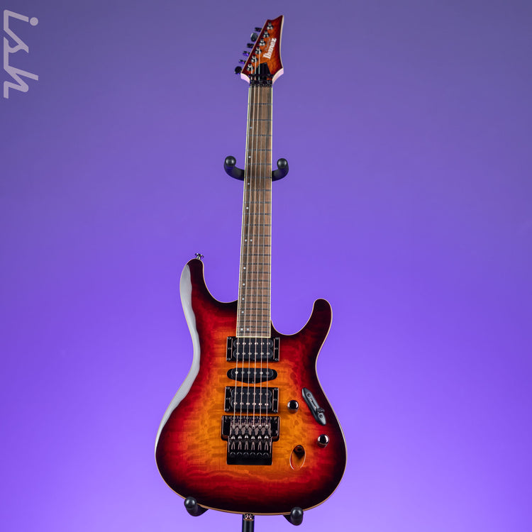Ibanez Prestige S6570SK Electric Guitar Sunset Burst – Ish Guitars