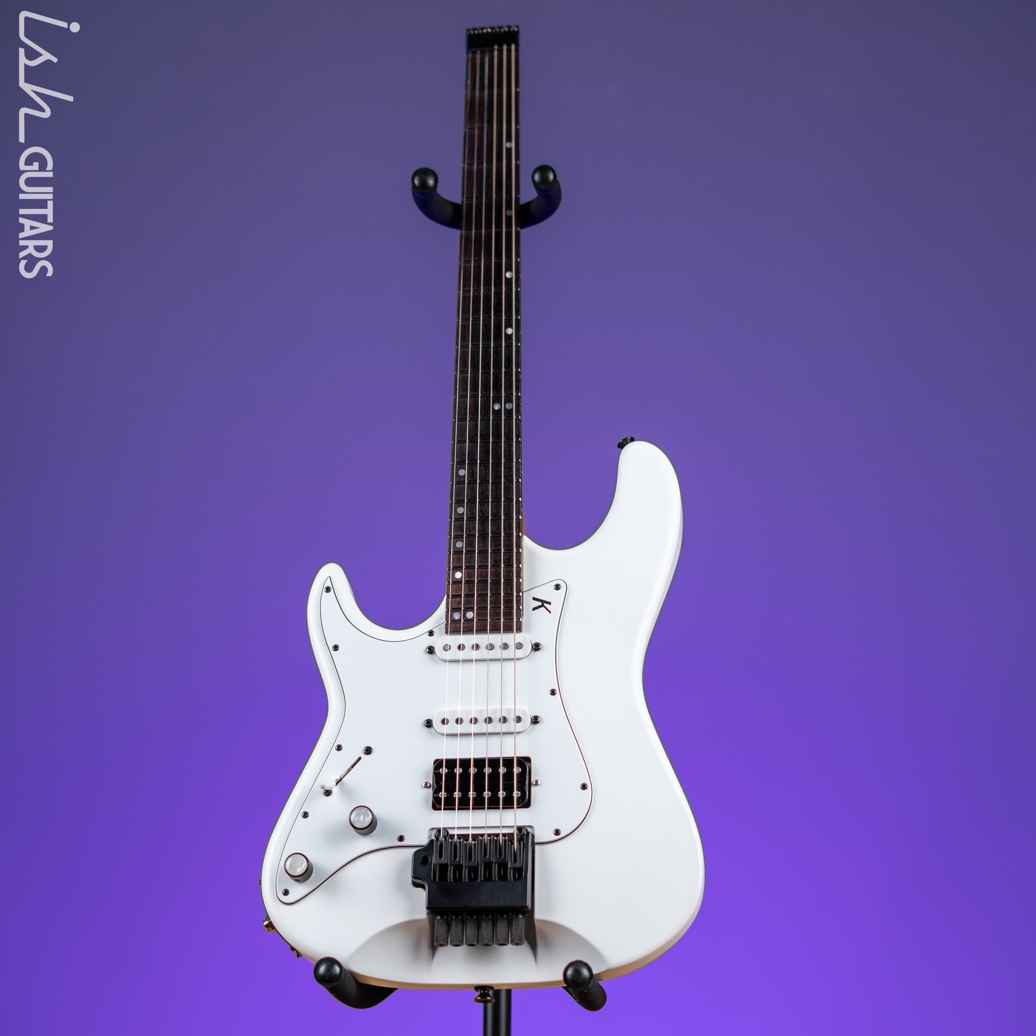 2022 Kiesel Delos 6 Lefty White – Ish Guitars