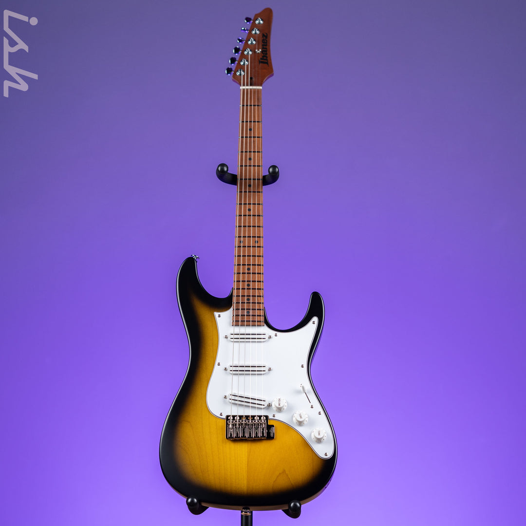 Ibanez ATZ100 Andy Timmons Signature Electric Guitar Sunburst Flat