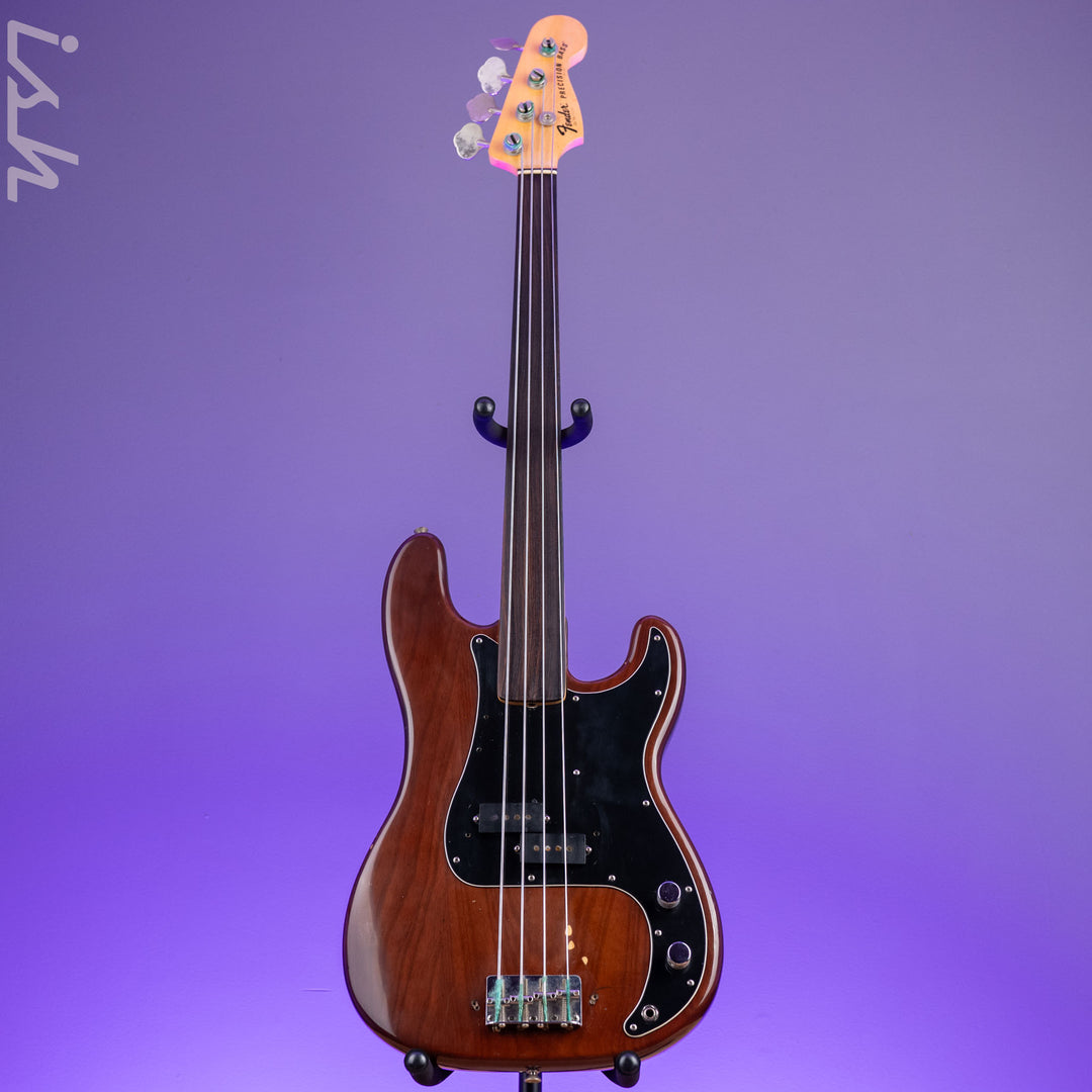 1976 Fender Fretless P Bass Mocha Brown