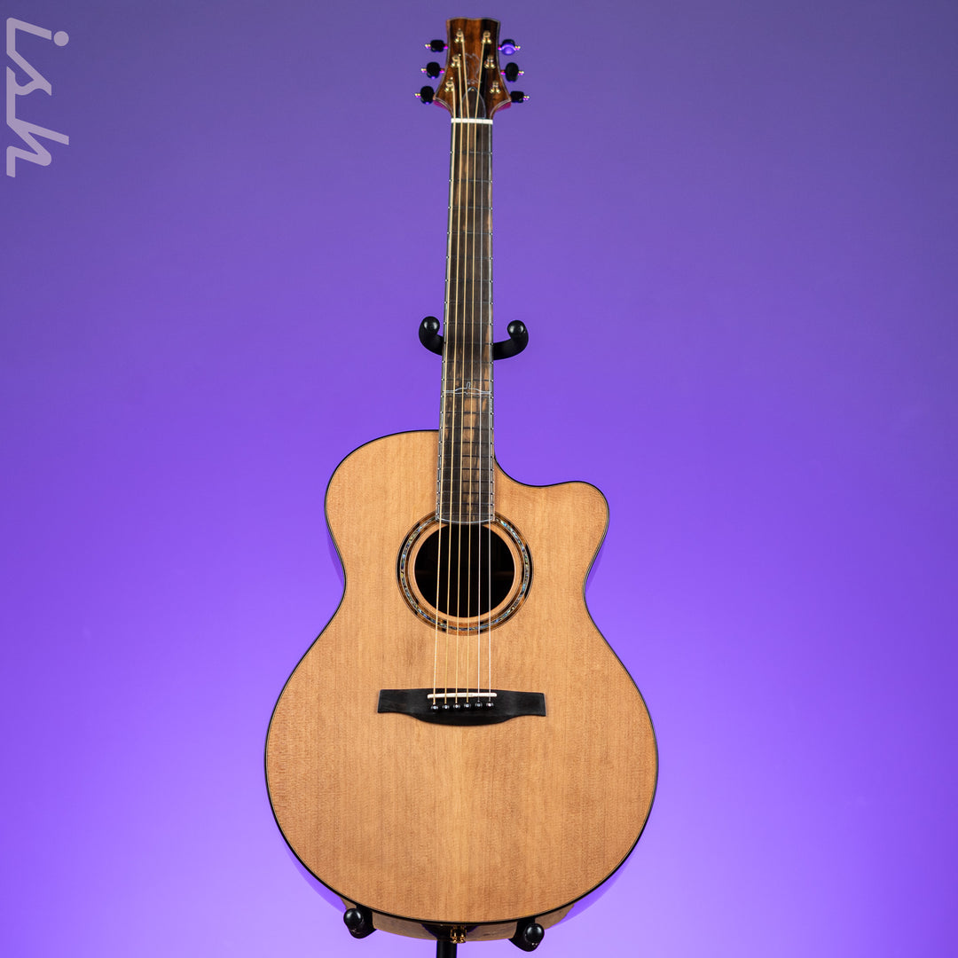PRS Private Stock Angelus Cutaway Cedar Top Exotic Ebony Back Acoustic Guitar