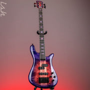 Spector USA NS-2 4-String Bass Black Cherry Purple Reverse Burst