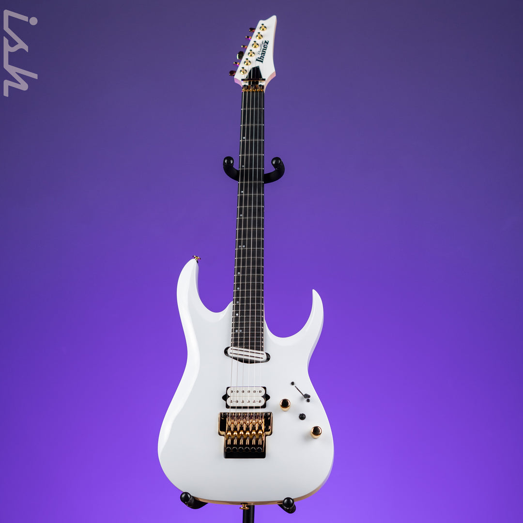Ibanez Prestige RGA622XH Electric Guitar White Gloss Demo