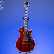 2021 Gibson Les Paul Custom Wine Red w/ Gold Hardware