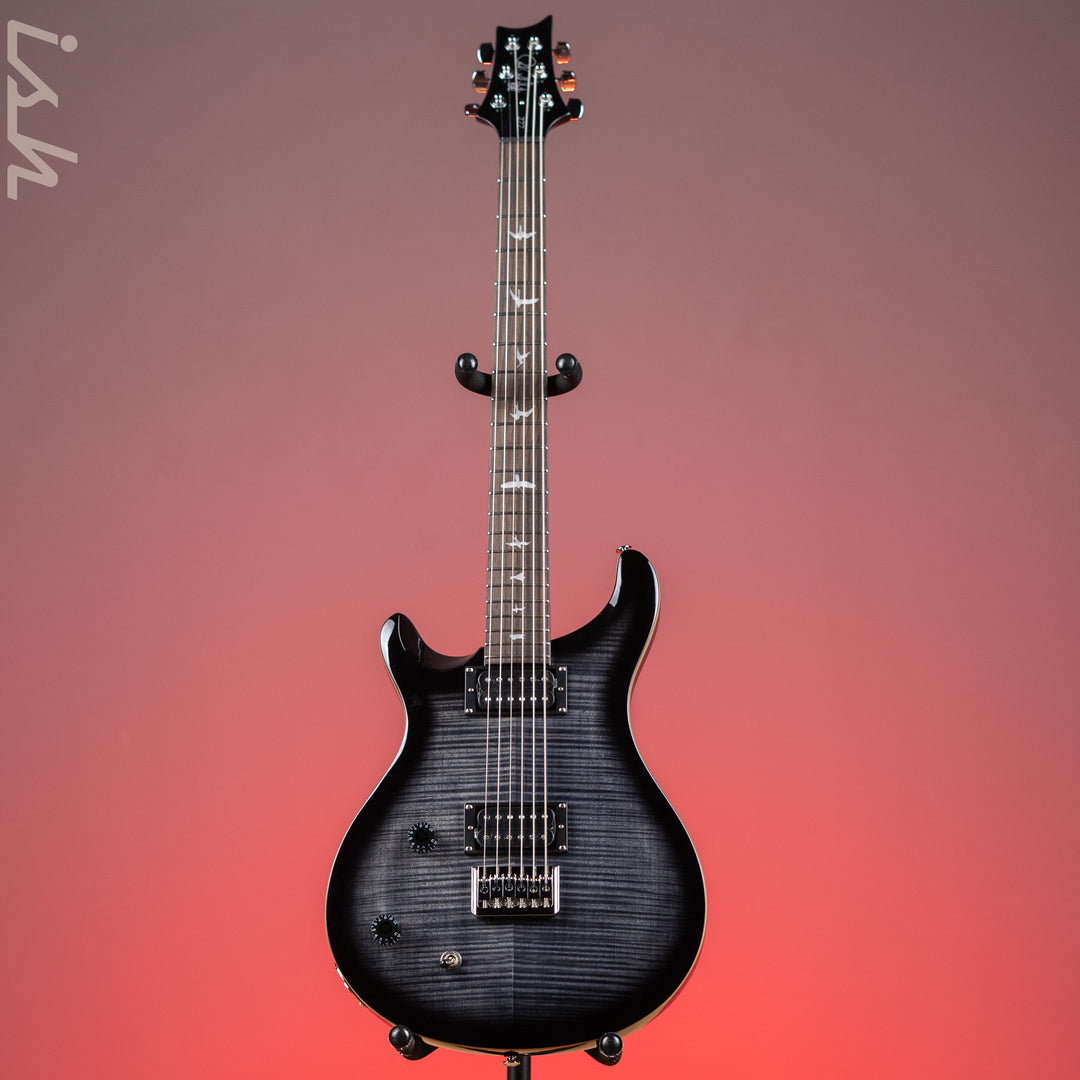 PRS SE 277 Baritone Left Handed Electric Guitar Charcoal Burst