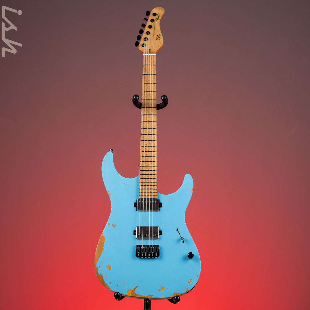 Mayones Aquila Aged 6 Monolith Daphne Blue Nitro