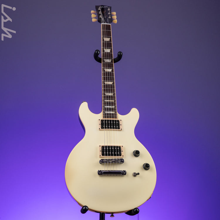 2011 Gibson Les Paul Double Cut Alpine White – Ish Guitars