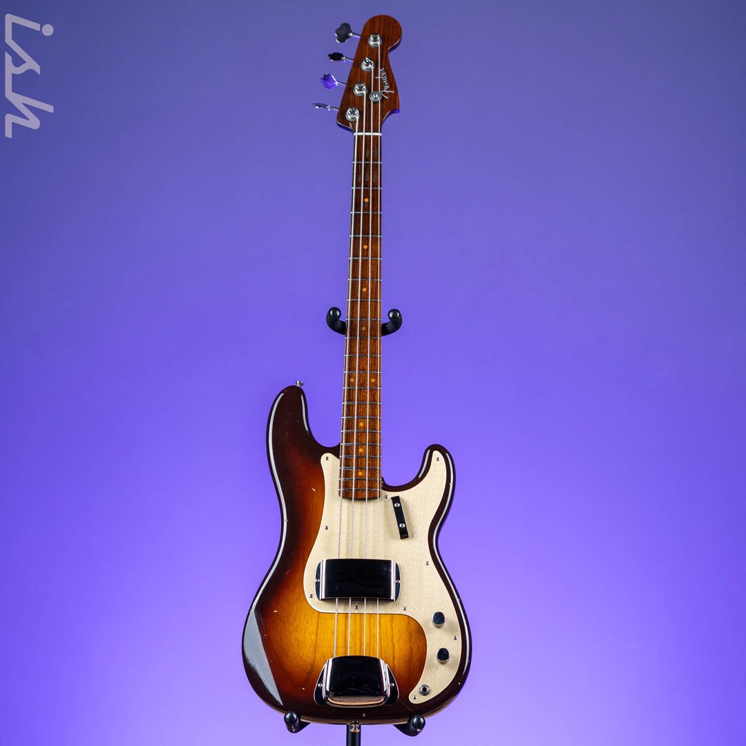 2017 Fender Custom Shop Relic 1957 P Bass Journeyman 2-Tone Sunburst RW Neck