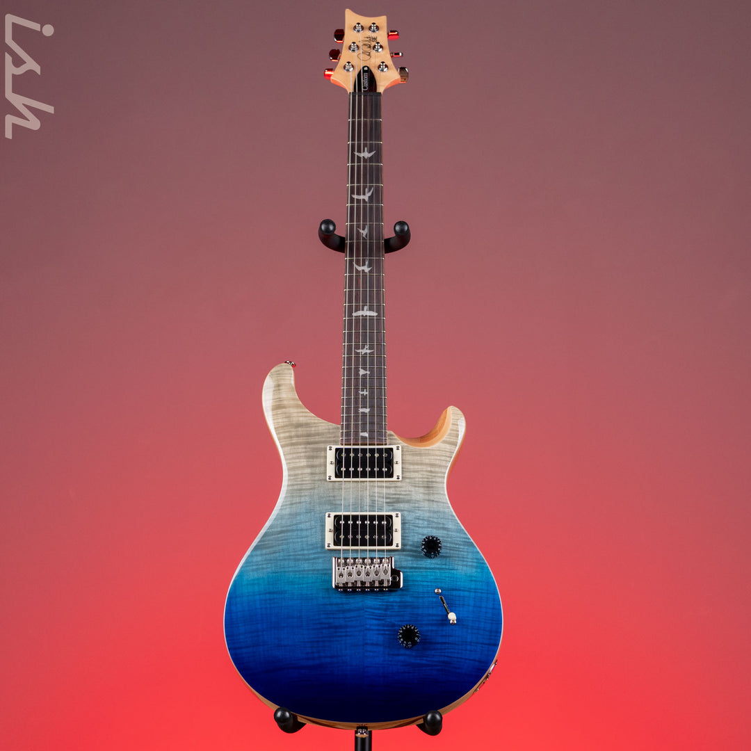 PRS SE Custom 24 Electric Guitar Blue Fade Demo