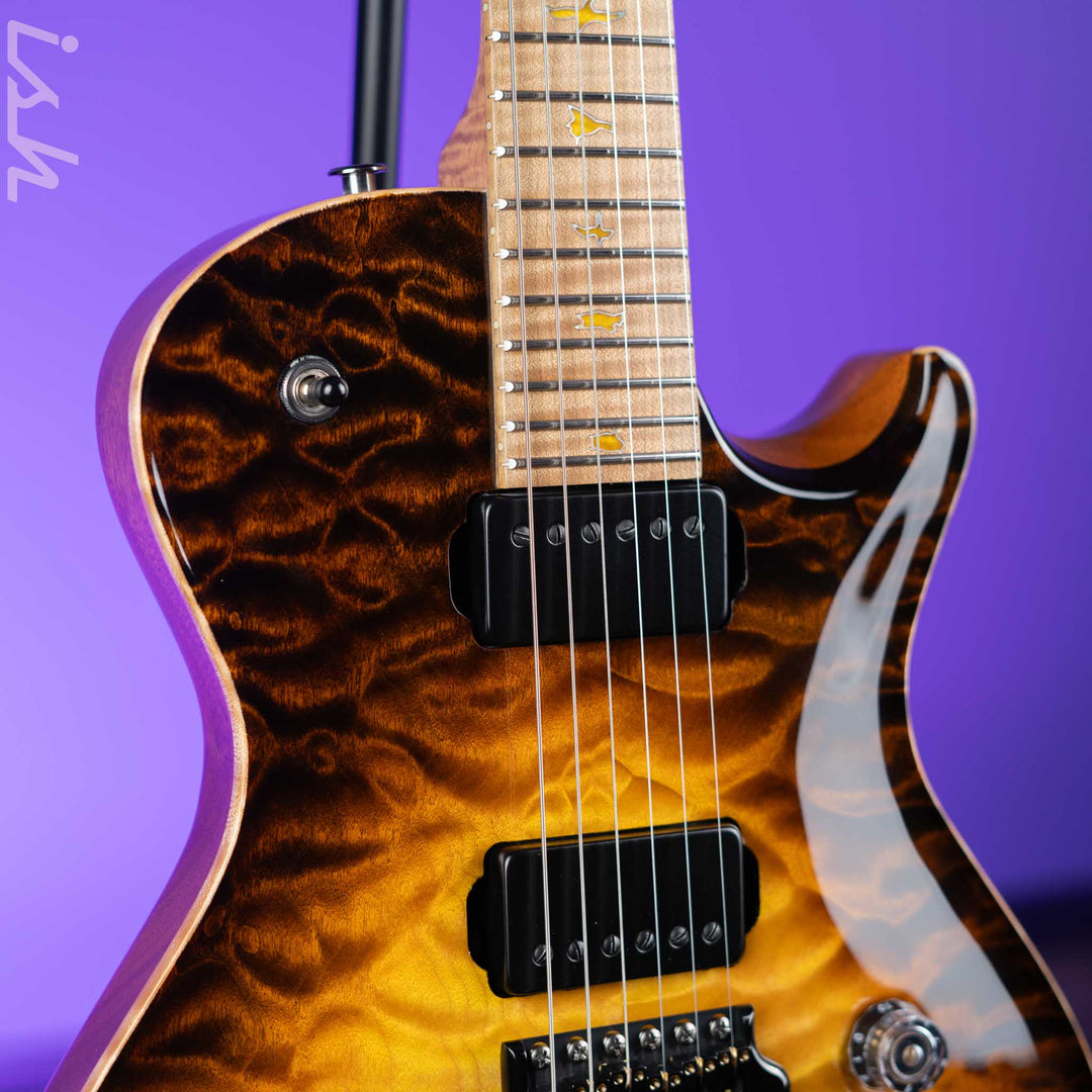 2023 PRS Private Stock Singlecut Sandstorm Glow