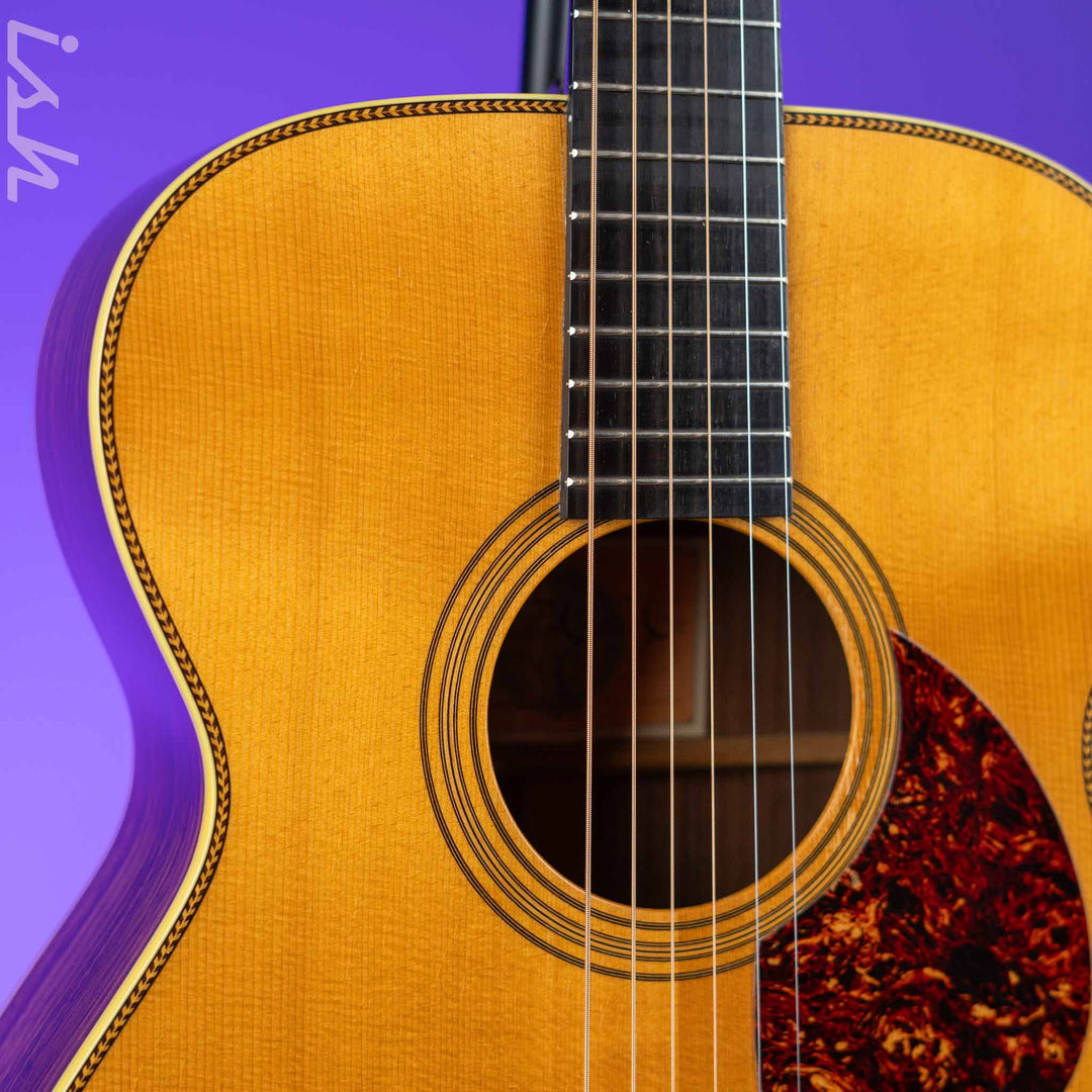 1986 Franklin Guitar Co. OM-28 Acoustic Guitar Natural