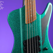 Dingwall D-Roc Standard 5-String Bass Aquamarine Metalflake Gloss Demo