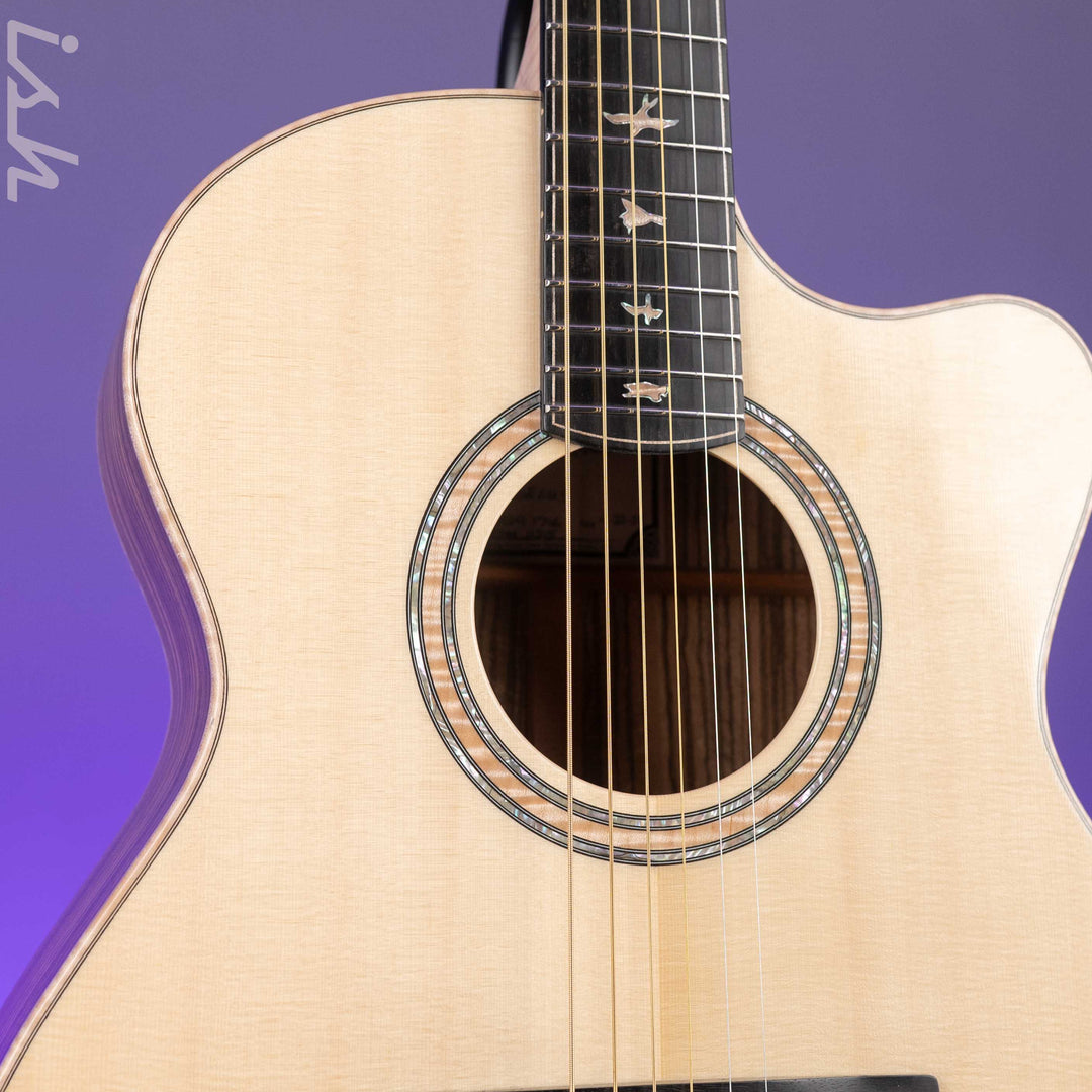 PRS Private Stock Angelus Cutaway European Spruce Zebrawood