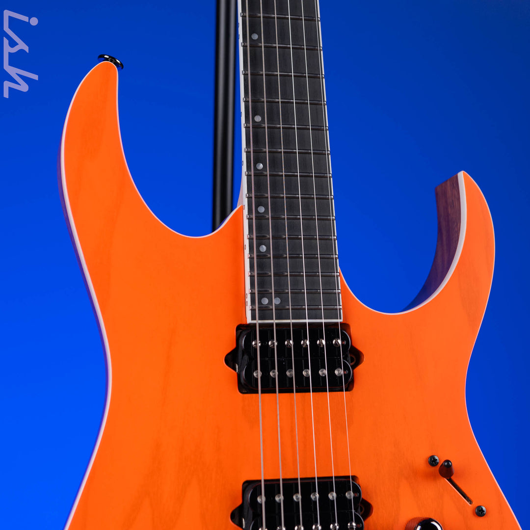 Ibanez Prestige RG5221 Electric Guitar Transparent Fluorescent Orange
