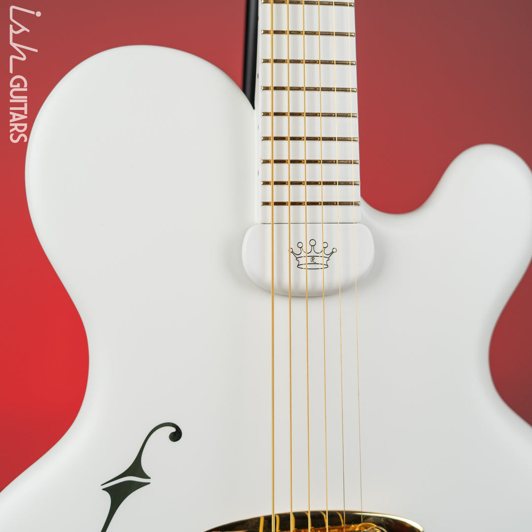 2010 Ritter Princess Isabella CO Edition Baritone Guitar White
