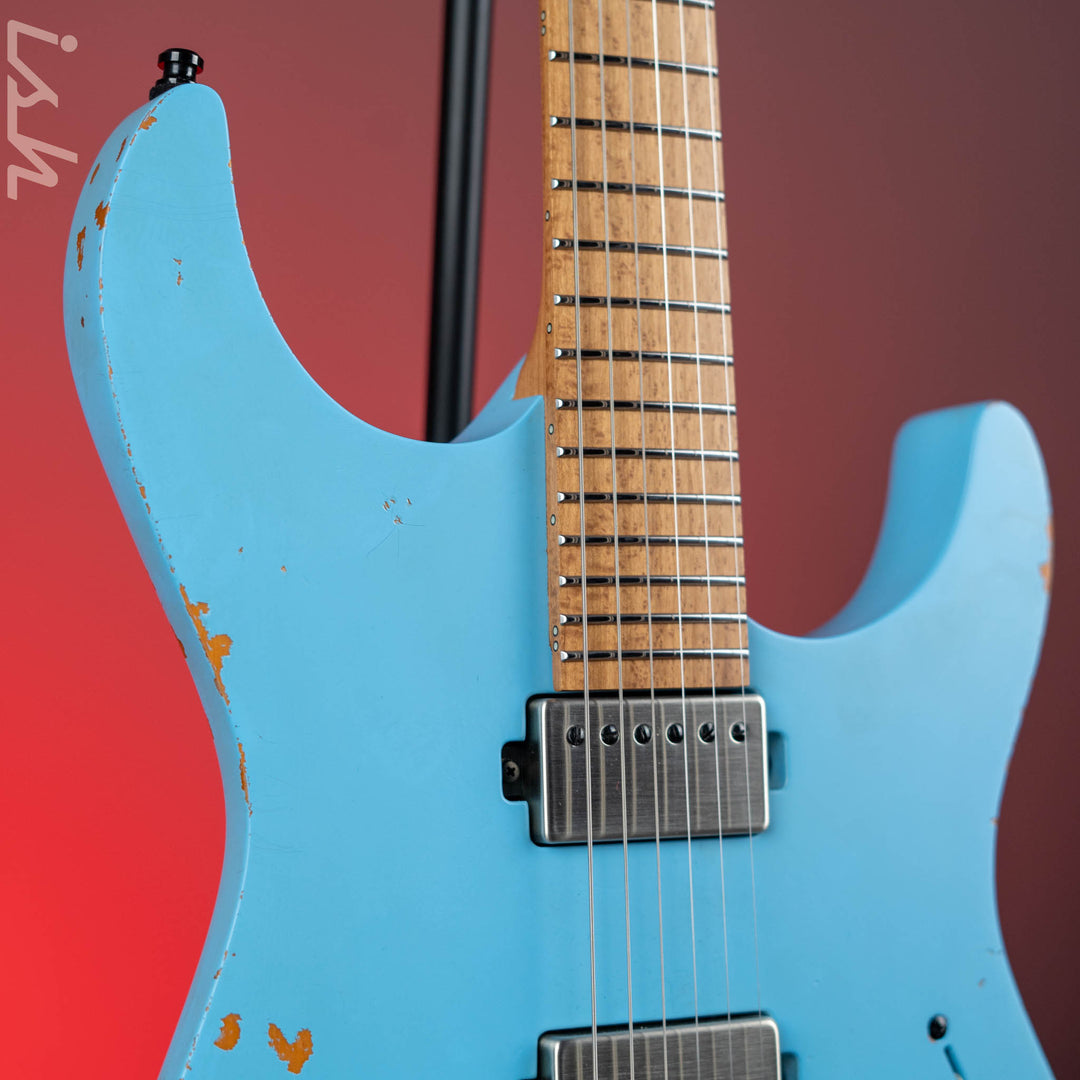 Mayones Aquila Aged 6 Monolith Daphne Blue Nitro