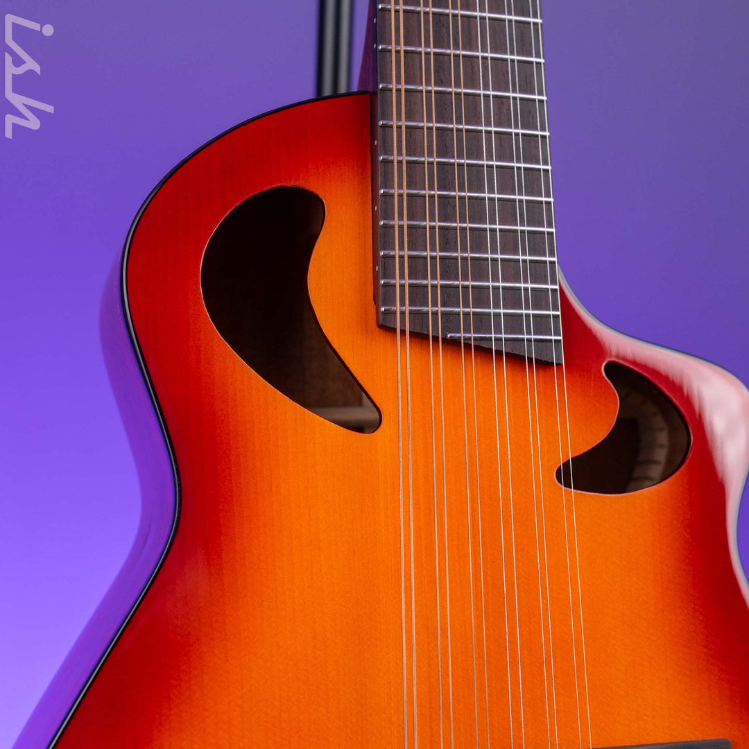 Veillette Avante Gryphon 12-String Acoustic Guitar Sunset Burst