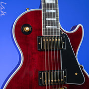 2021 Gibson Les Paul Custom Wine Red w/ Gold Hardware