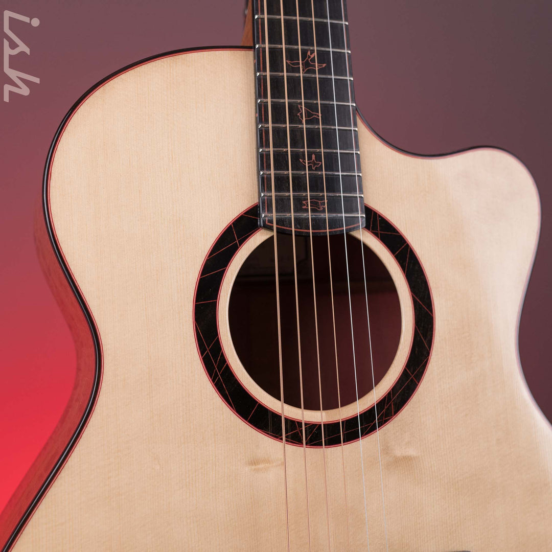 PRS Private Stock Angelus Acoustic Pink Ivory Back &amp; Sides