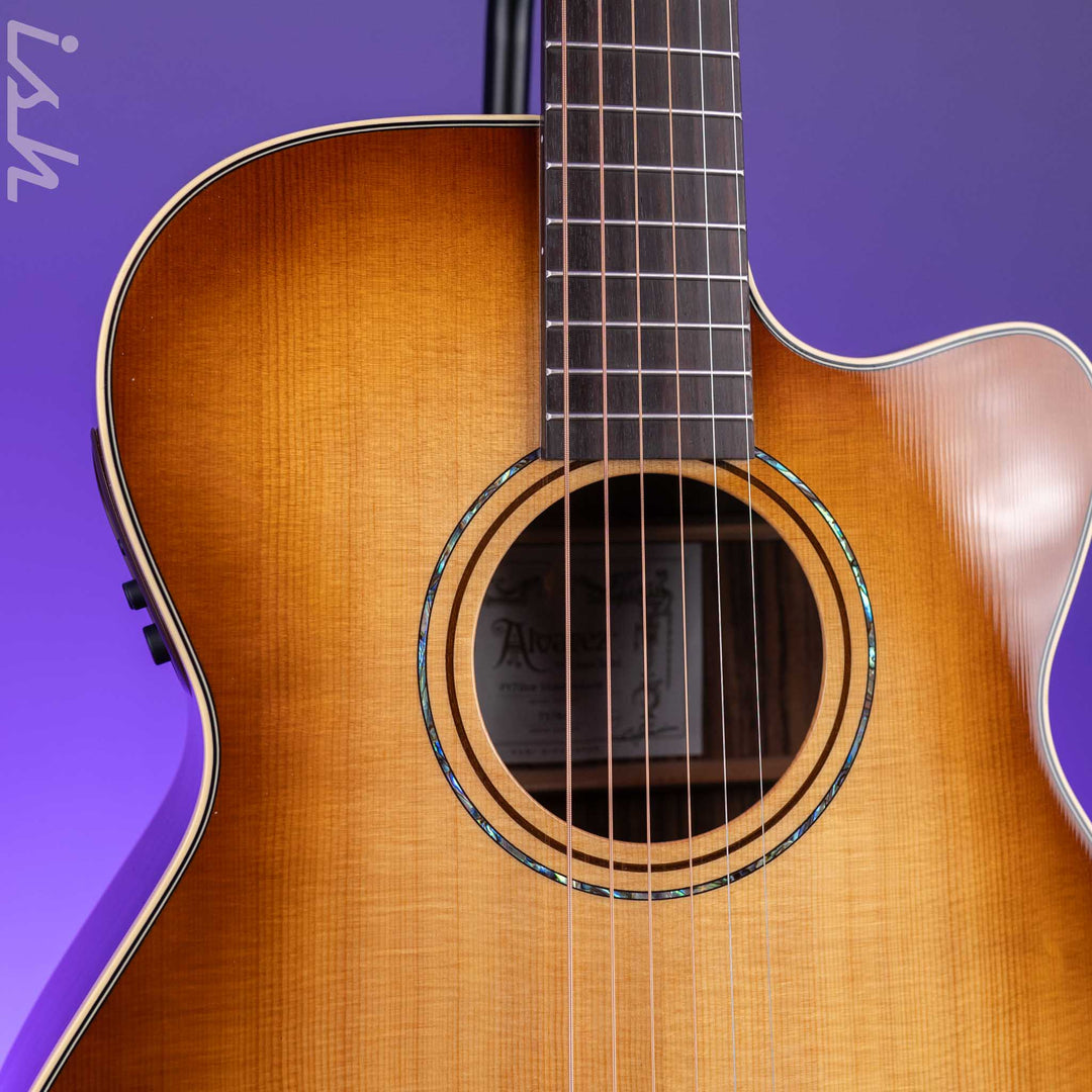 Alvarez FY70ce Yairi Standard Acoustic-Electric Guitar Shadowburst