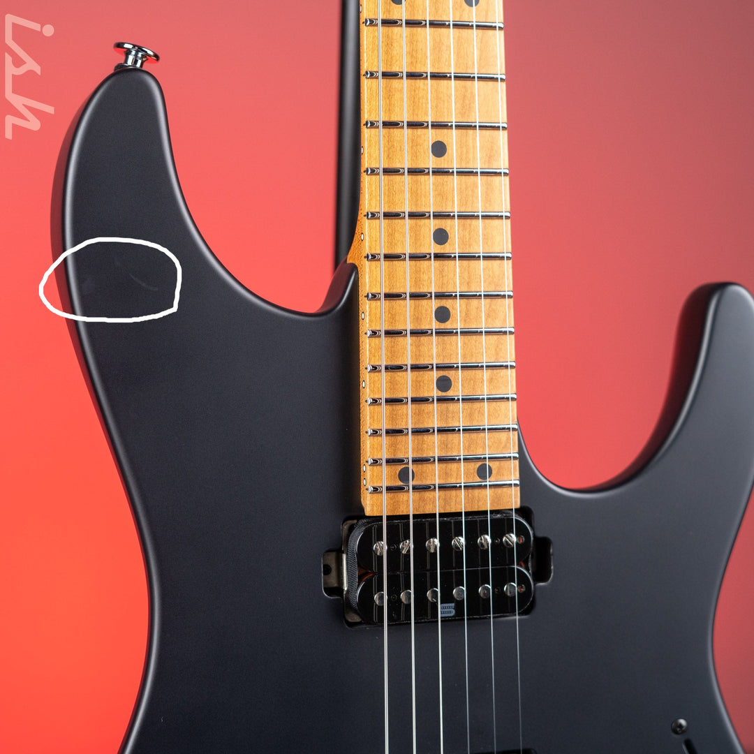 Ibanez Prestige AZ2402 Electric Guitar Flat Black Demo
