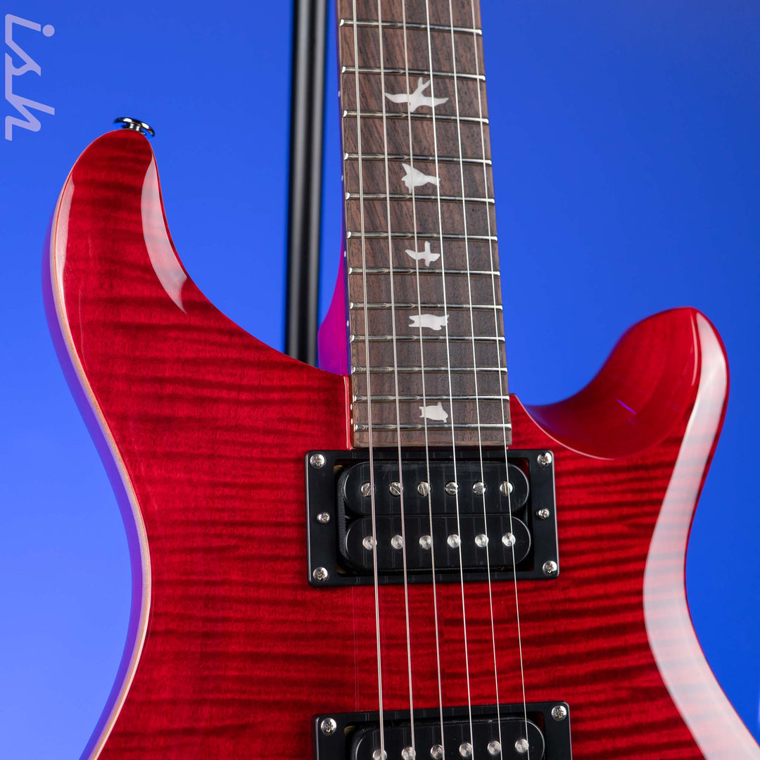 PRS SE Custom 24 Electric Guitar Ruby Demo