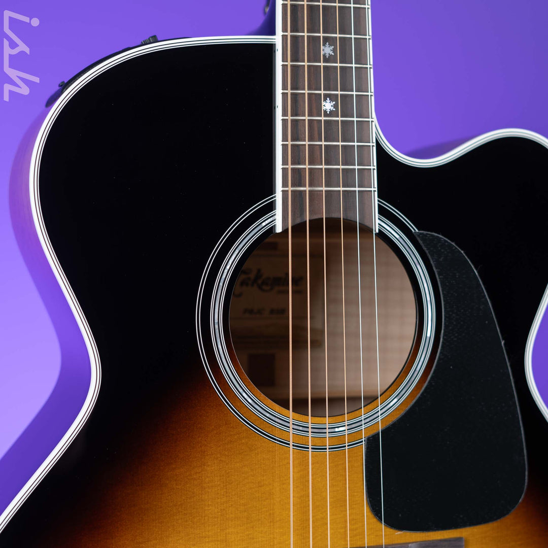 Takamine P6JC Pro Series Jumbo Acoustic-Electric Brown Sunburst Gloss Demo