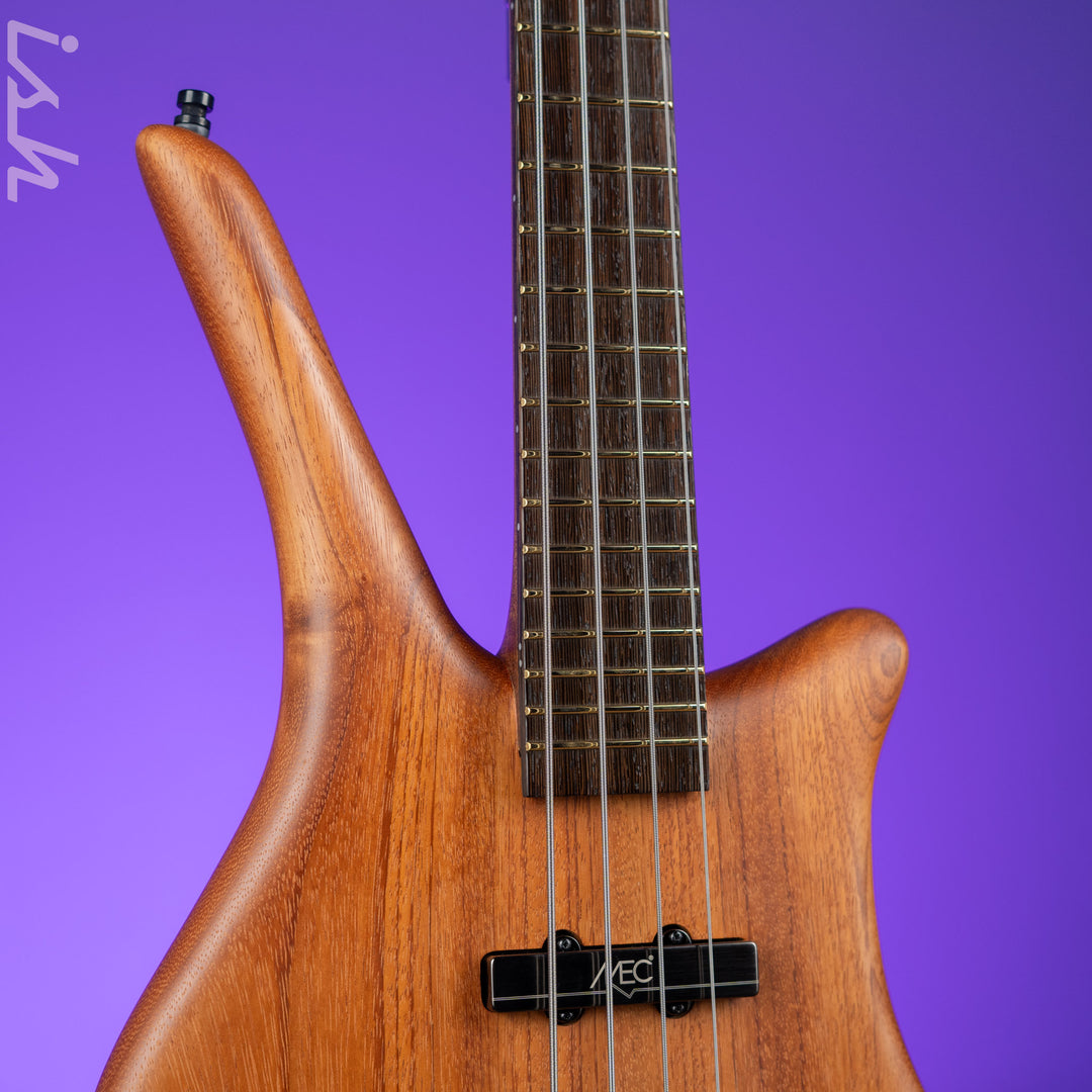 Ish x Warwick Dolphin SN TCS Custom Shop Endangered Species 4-String Bass Wenge Fretboard