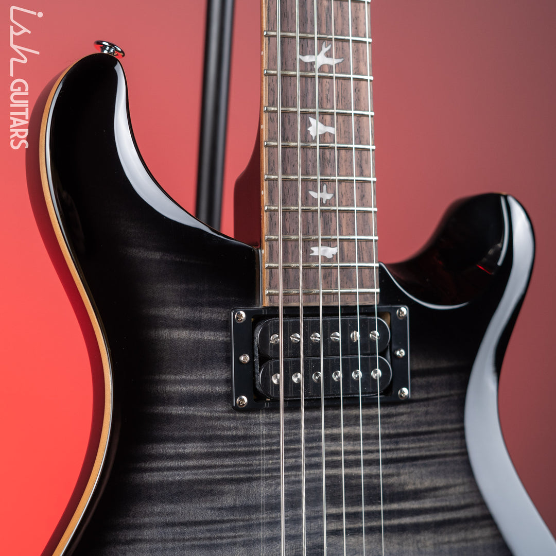 2023 PRS SE 277 Baritone Electric Guitar Charcoal Burst