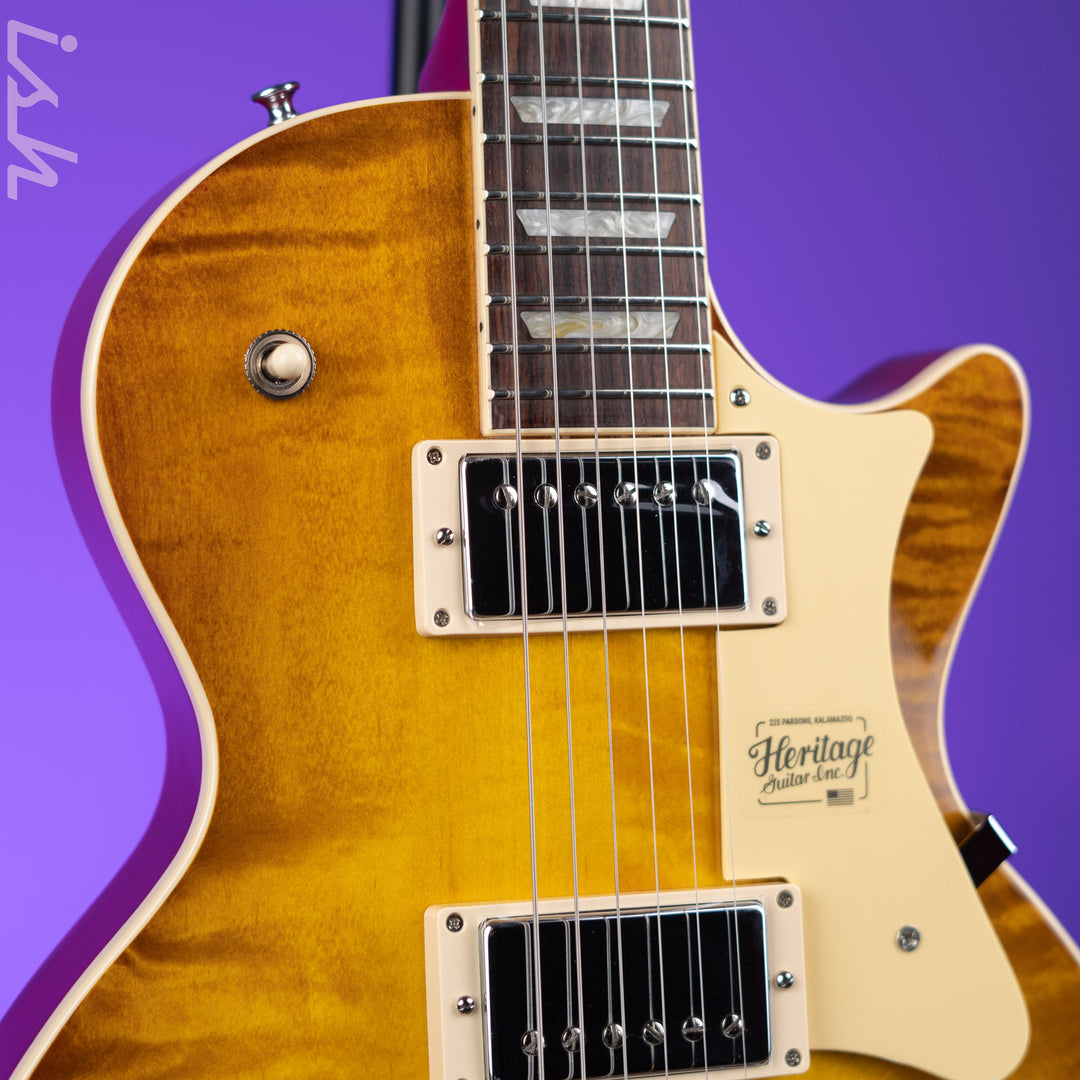 Heritage Standard H-150 Electric Guitar Dirty Lemon Burst Demo