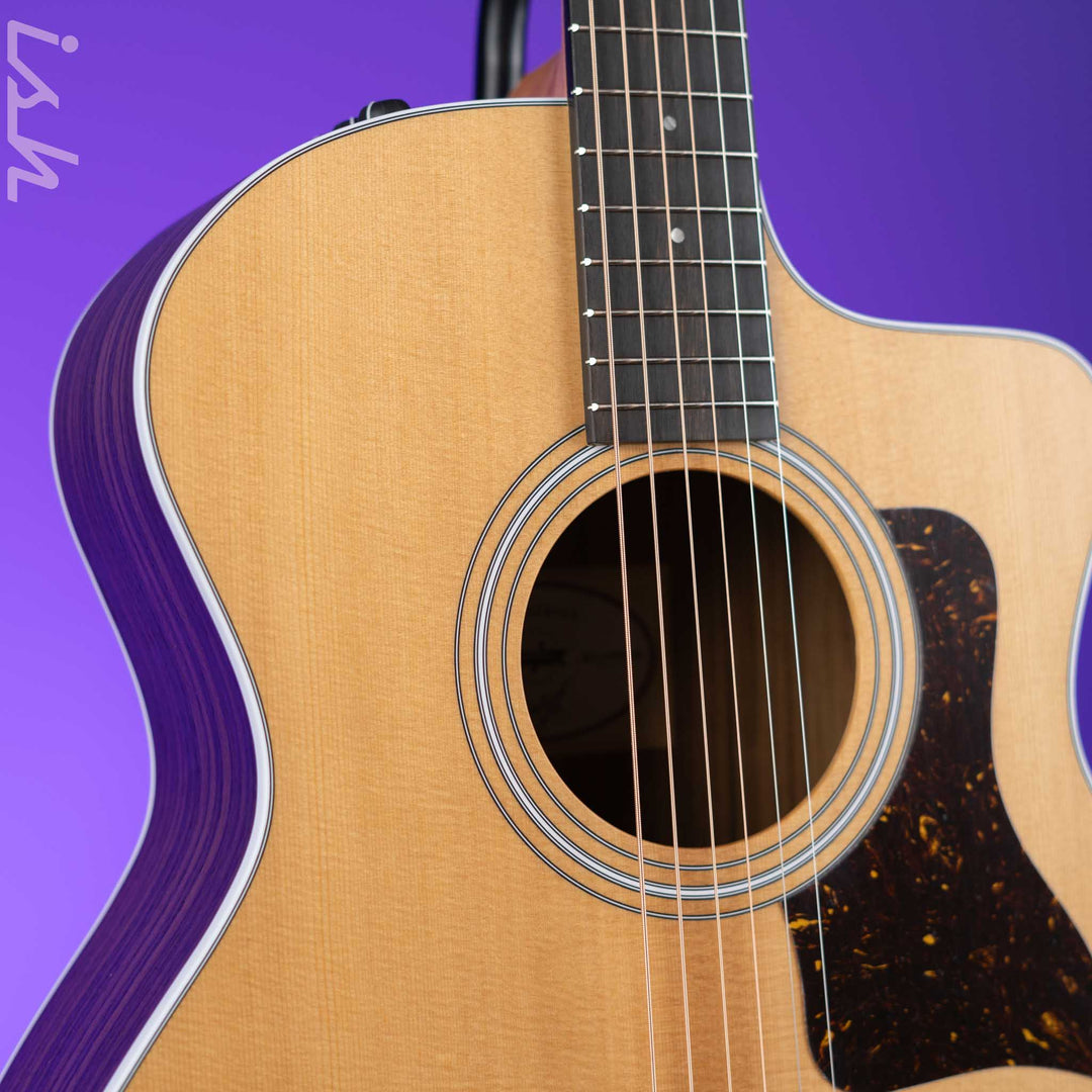 Taylor 214ce Grand Auditorium Acoustic-Electric Guitar Natural