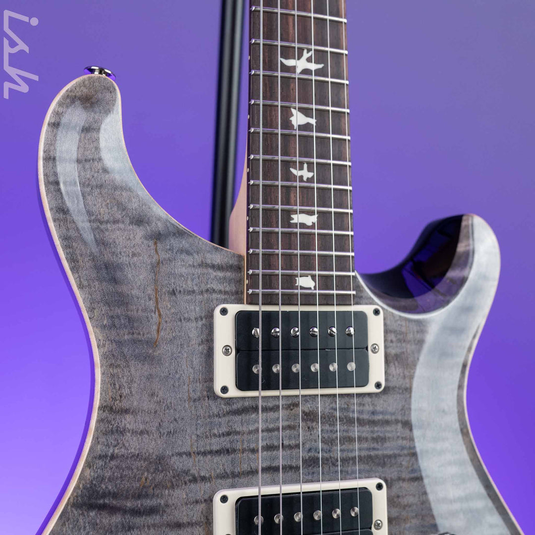 PRS CE 24 Electric Guitar Faded Gray Black Demo