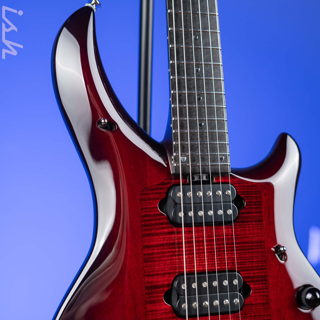 2017 Ernie Ball Music Man John Petrucci Majesty Monarchy 6 Royal Red