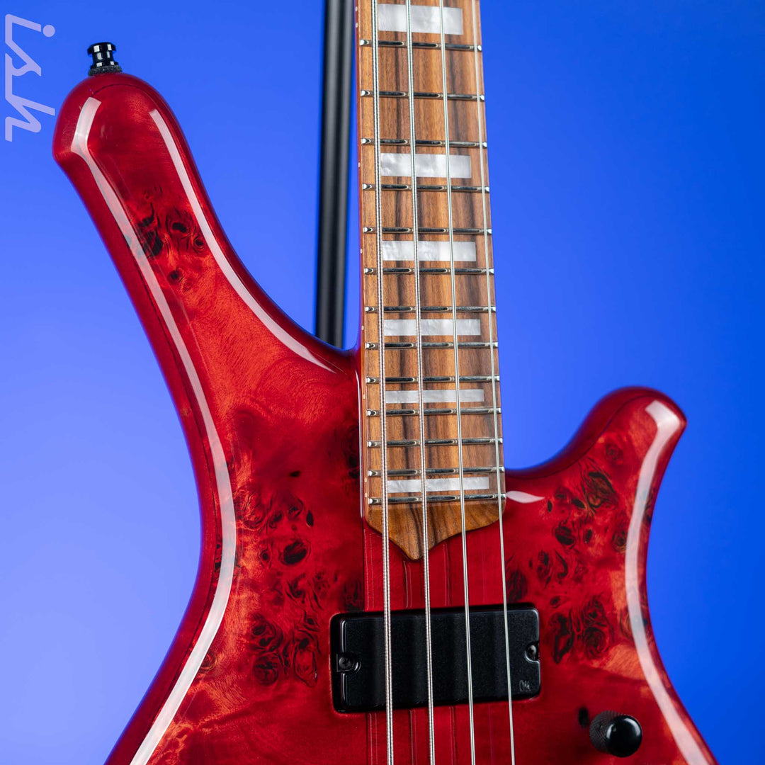 Mayones Comodous 4 Bass Liquid Red NAMM 2024