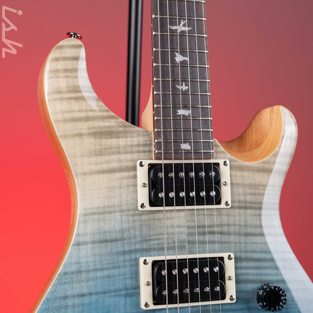 PRS SE Custom 24 Electric Guitar Blue Fade Demo