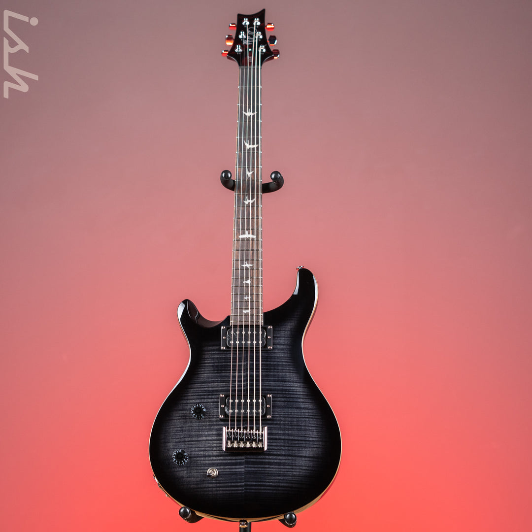 PRS SE 277 Baritone Left Handed Electric Guitar Charcoal Burst