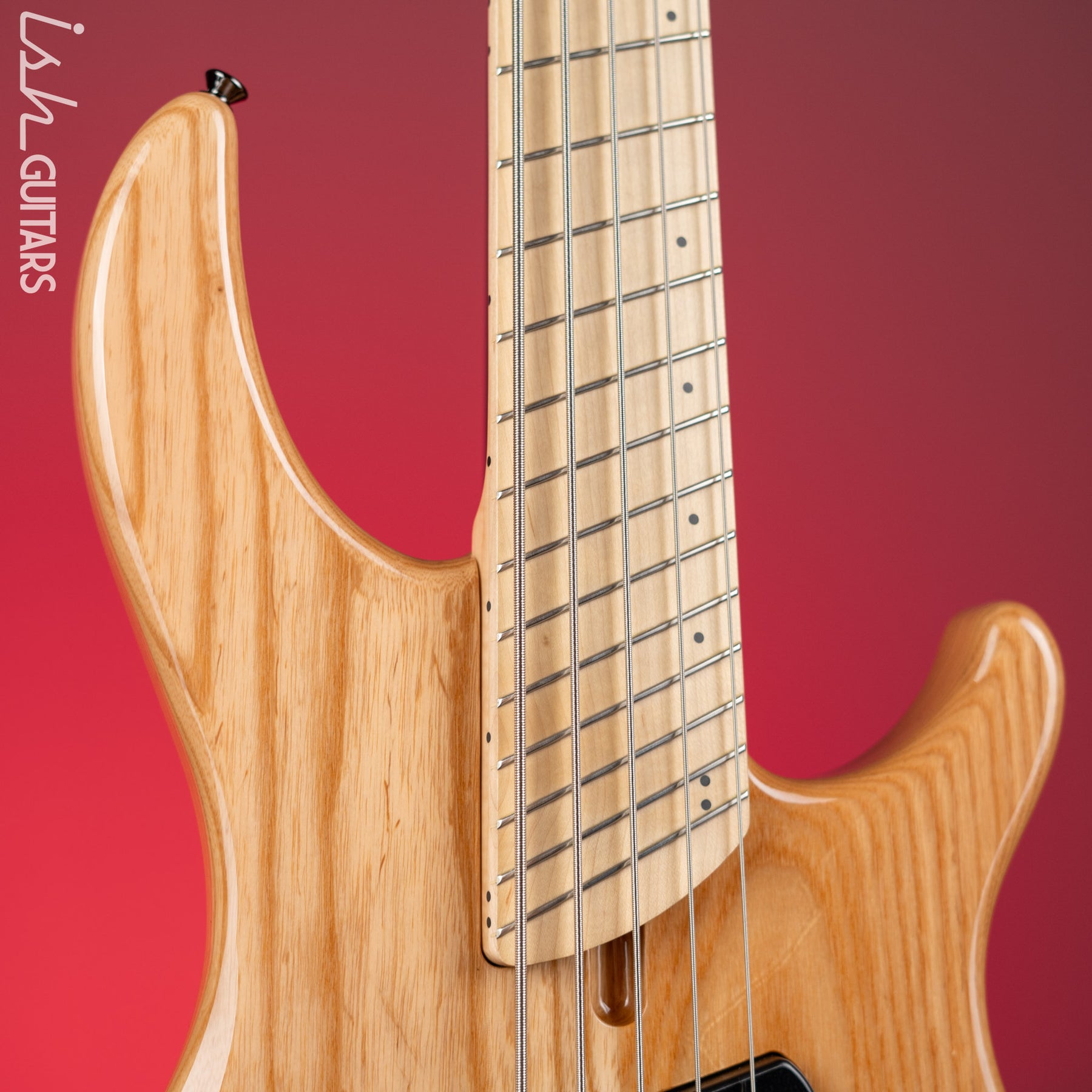 Dingwall Combustion 5-String Bass Natural Ash – Ish Guitars