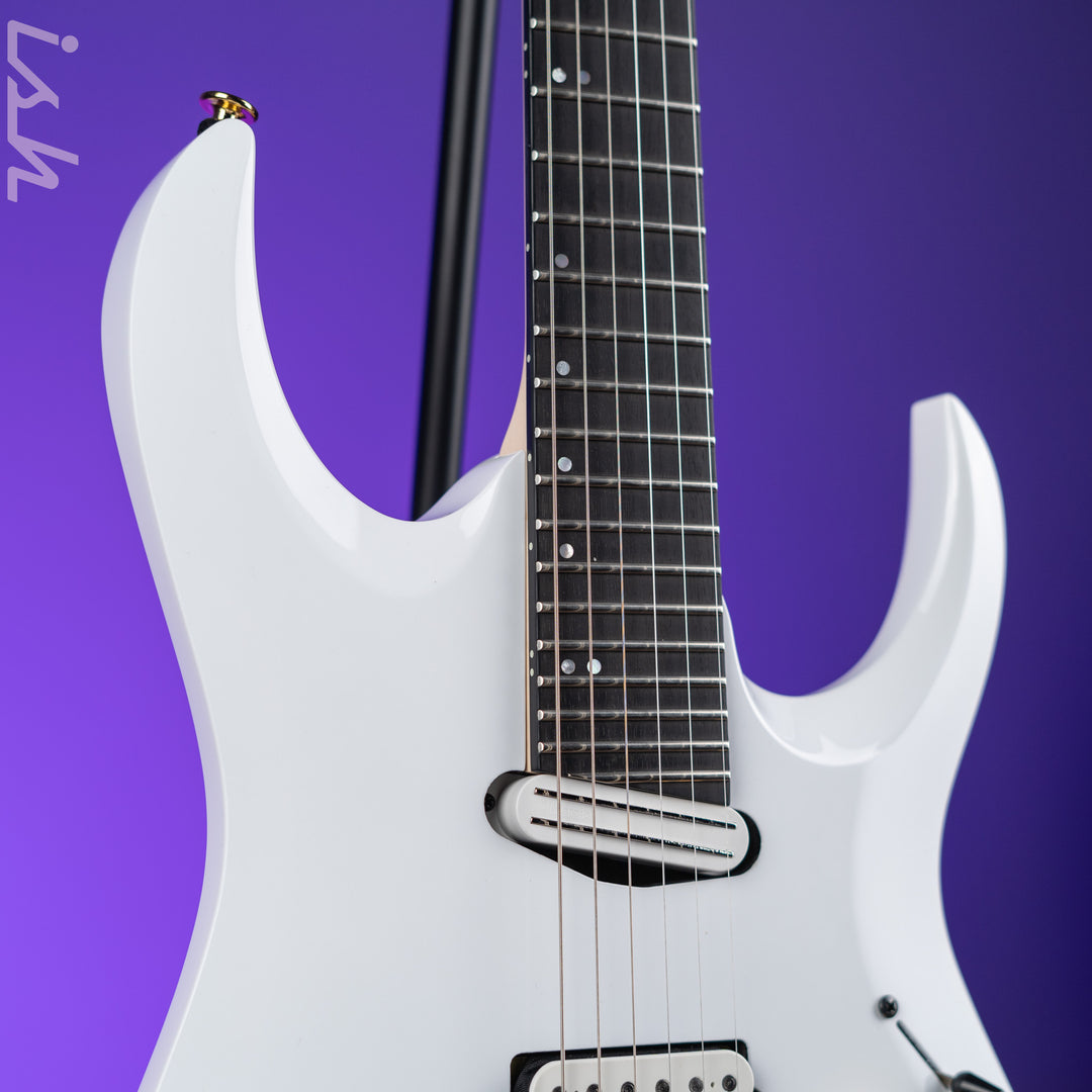 Ibanez Prestige RGA622XH Electric Guitar White Gloss Demo