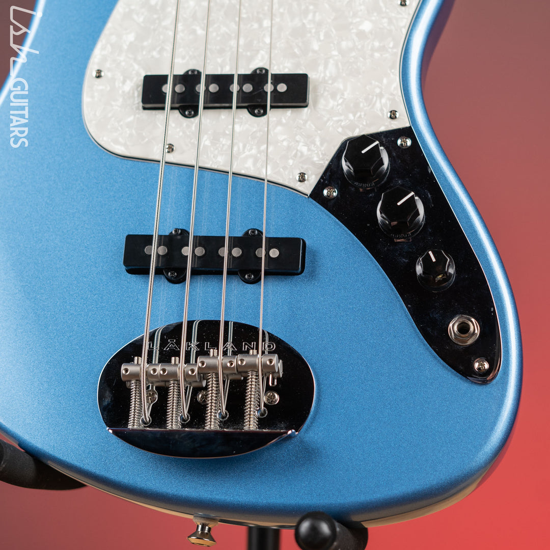 2010’s Lakland Skyline Series DJ-4 Darryl Jones Lake Placid Blue