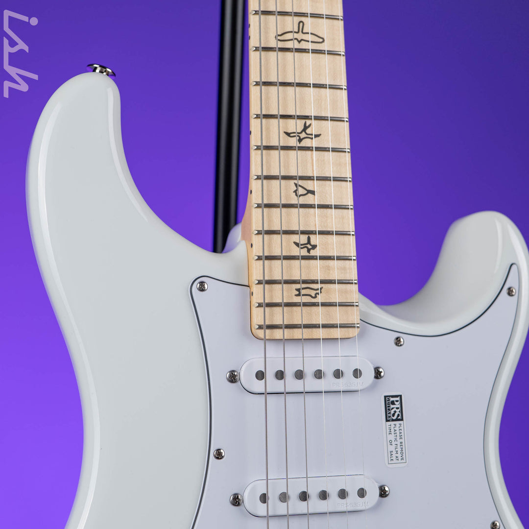 PRS Silver Sky John Mayer Signature Electric Guitar Frost White Demo