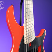 Dingwall NG-3 5-String Bass Guitar Fiesta Red