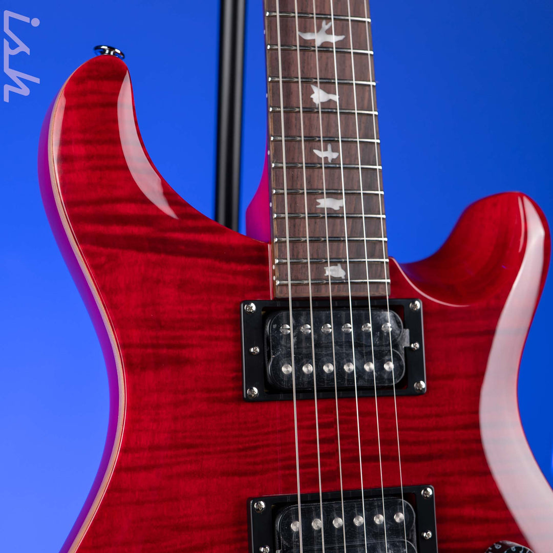 PRS SE Custom 24 Electric Guitar Ruby Demo