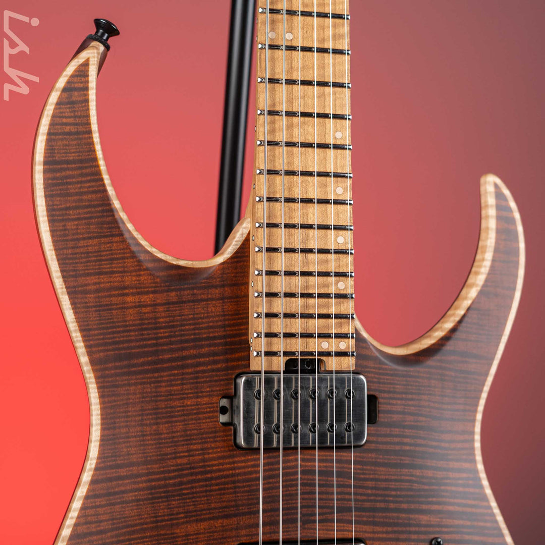 Jackson Custom Shop Misha Mansoor Signature Juggernaut HT FM 6 Amber Tiger Eye
