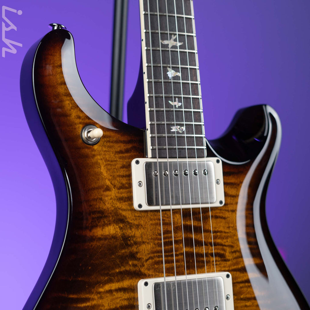 2024 PRS McCarty 594 Electric Guitar Black Gold Wraparound Burst