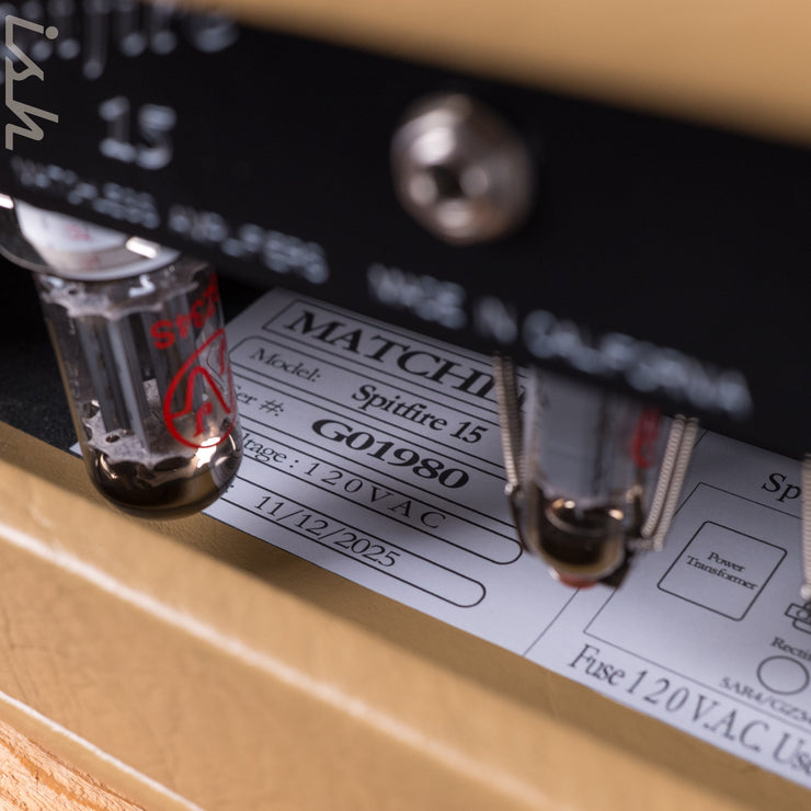 Matchless Spitfire Head Elk Custom Beige Tolex