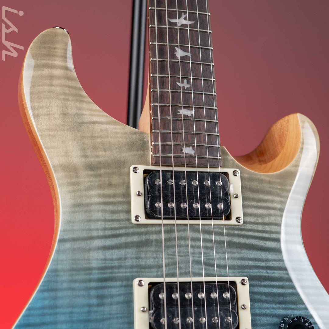 PRS SE Custom 24 Electric Guitar Blue Fade Demo