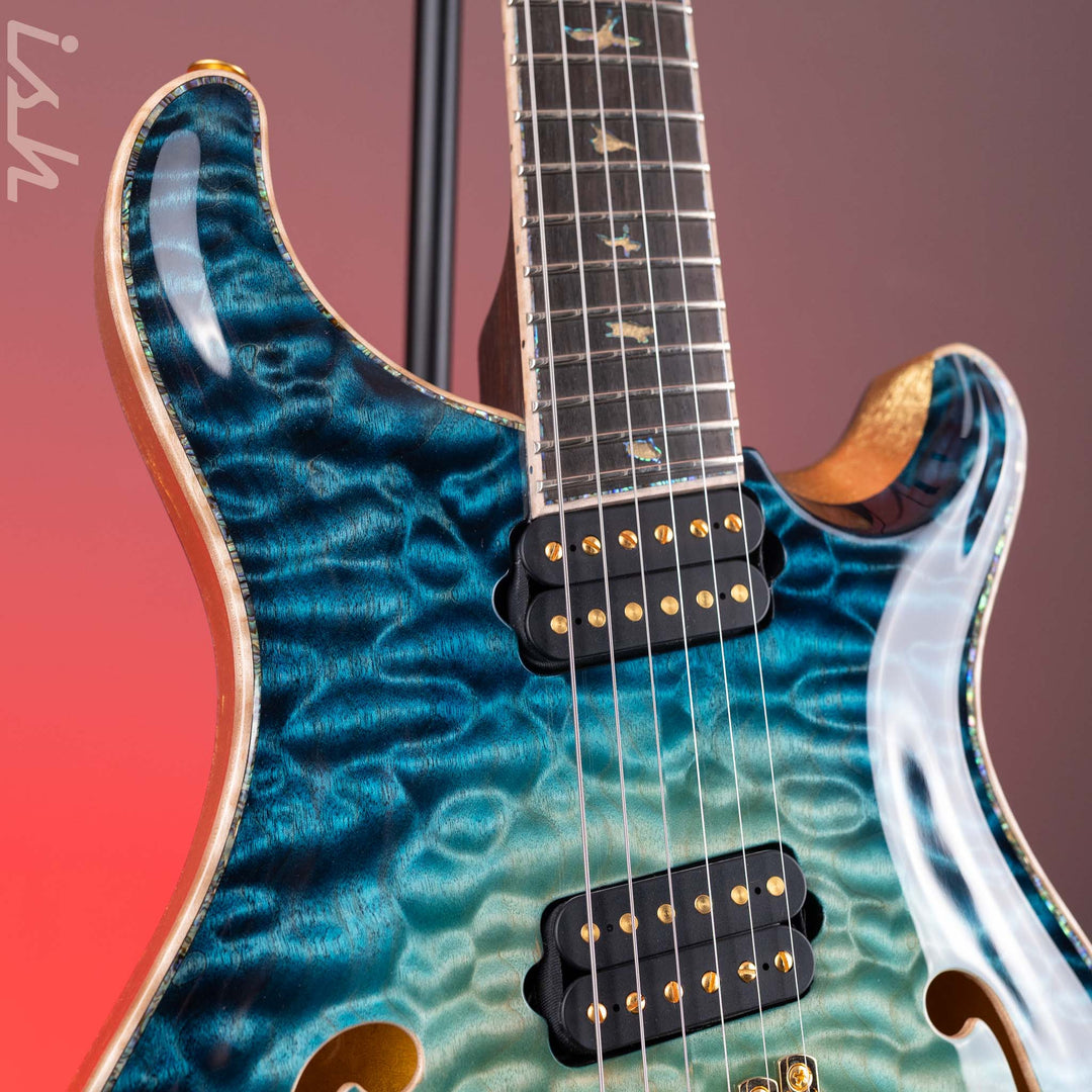 PRS Private Stock Custom 24 Semi-Hollow Multiscale Sub-Zero Glow 