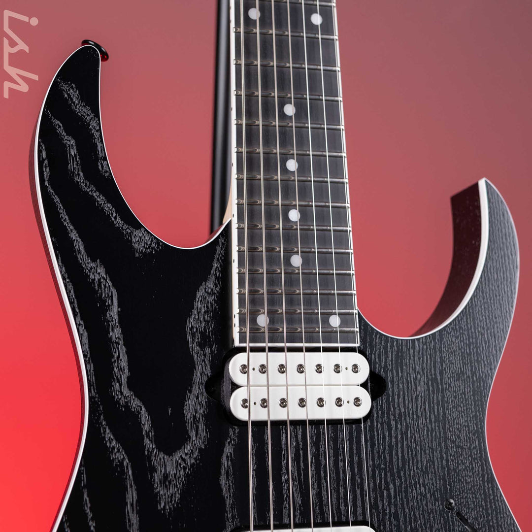Ibanez Prestige RGR752AHBF 7-String Electric Guitar Weathered Black