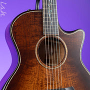 Taylor Builder's Edition K24ce Acoustic-Electric Guitar AA Hawaiian Koa Top