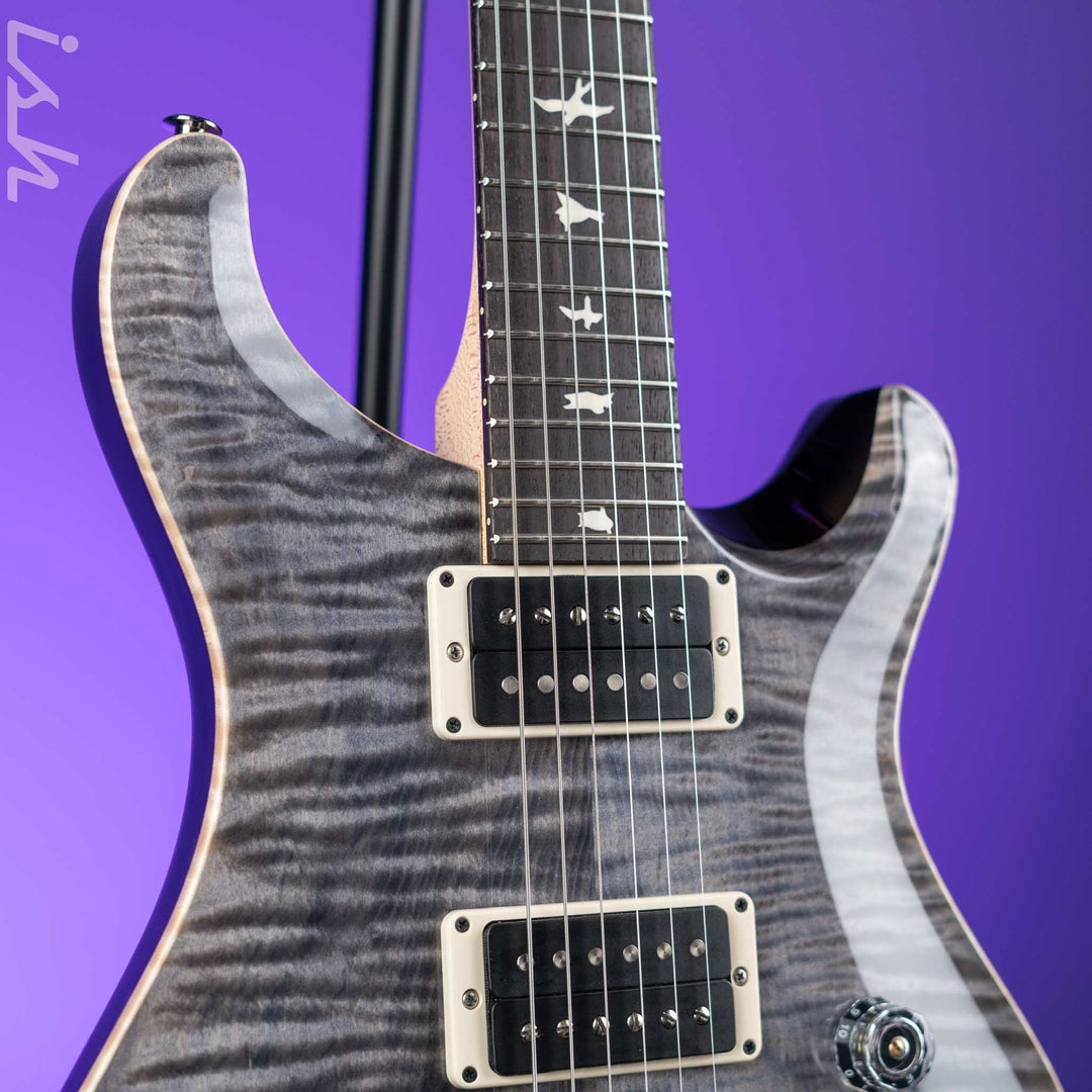 PRS CE 24 Electric Guitar Faded Gray Black Demo